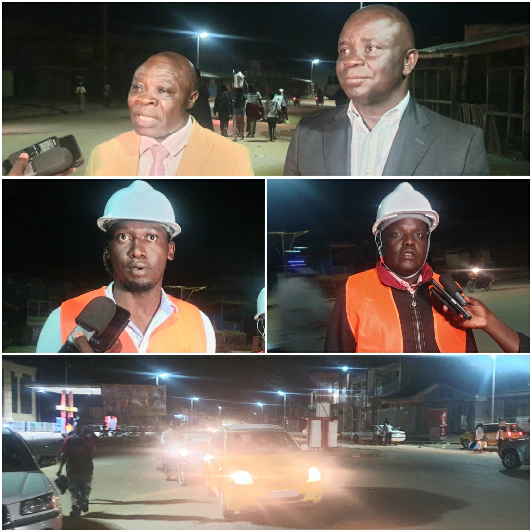 INSTALLATION DE LAMPADAIRES SOLAIRES VILLE DE BUNIA - TRONÇON  DU MARCHÉ  CENTRAL